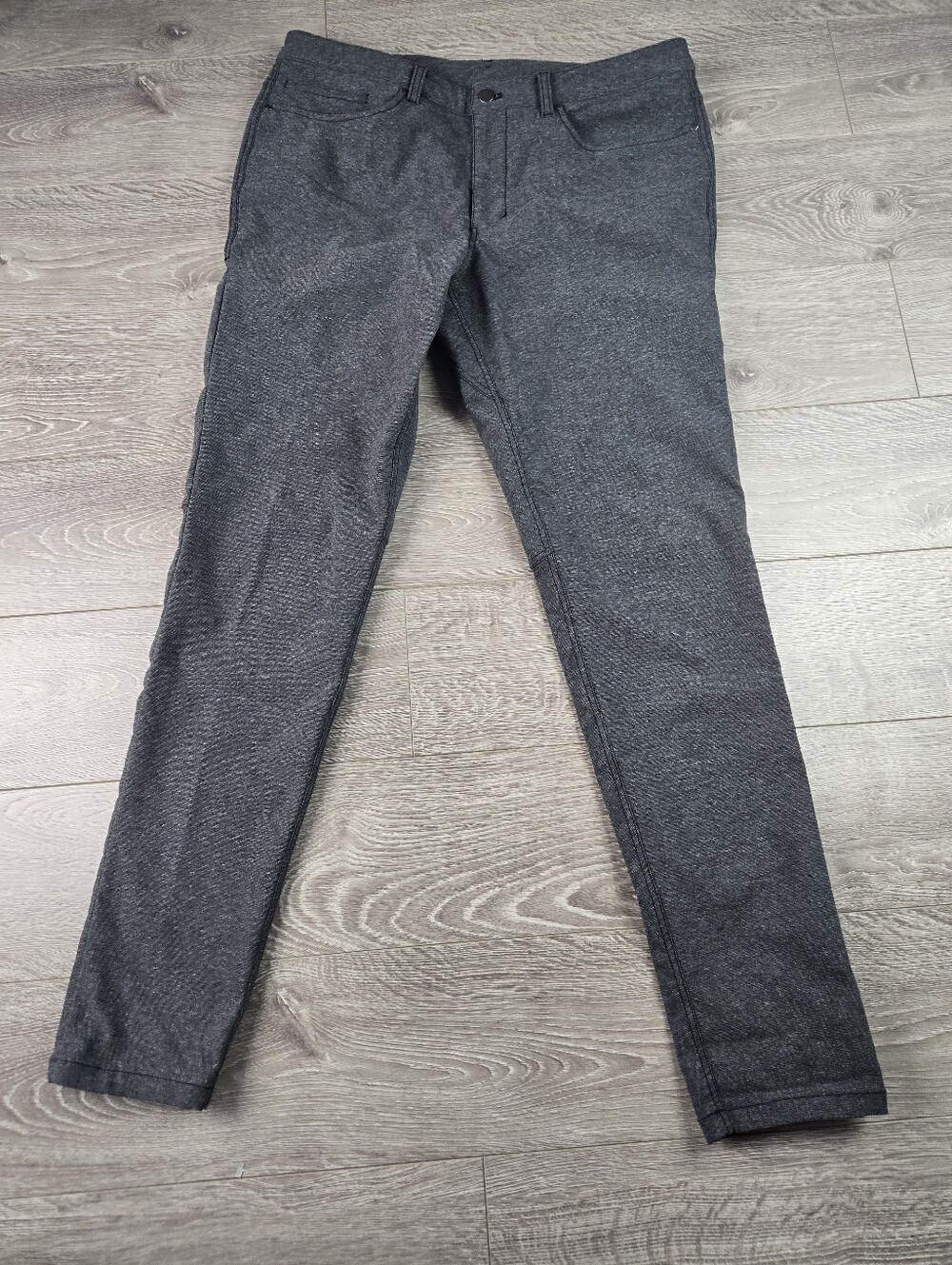 Lululemon abc pant skinny tech canvas mens sz 36